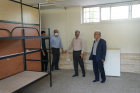 بازدید رئیس دانشگاه صنعتی شیراز از خوابگاههای دانشجویی پسران و بررسی مسائل رفاهی و اسکان دانشجویان نو ورود بررسی وضعیت سالن مطالعه خوابگاه دختران